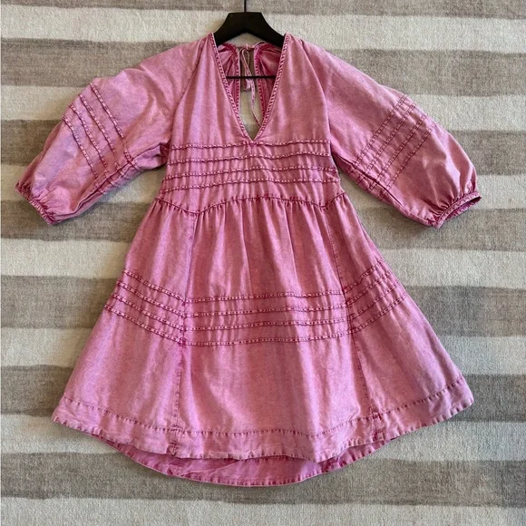 Free People Sweet Surrender Mini Dress - Picture 1 of 3